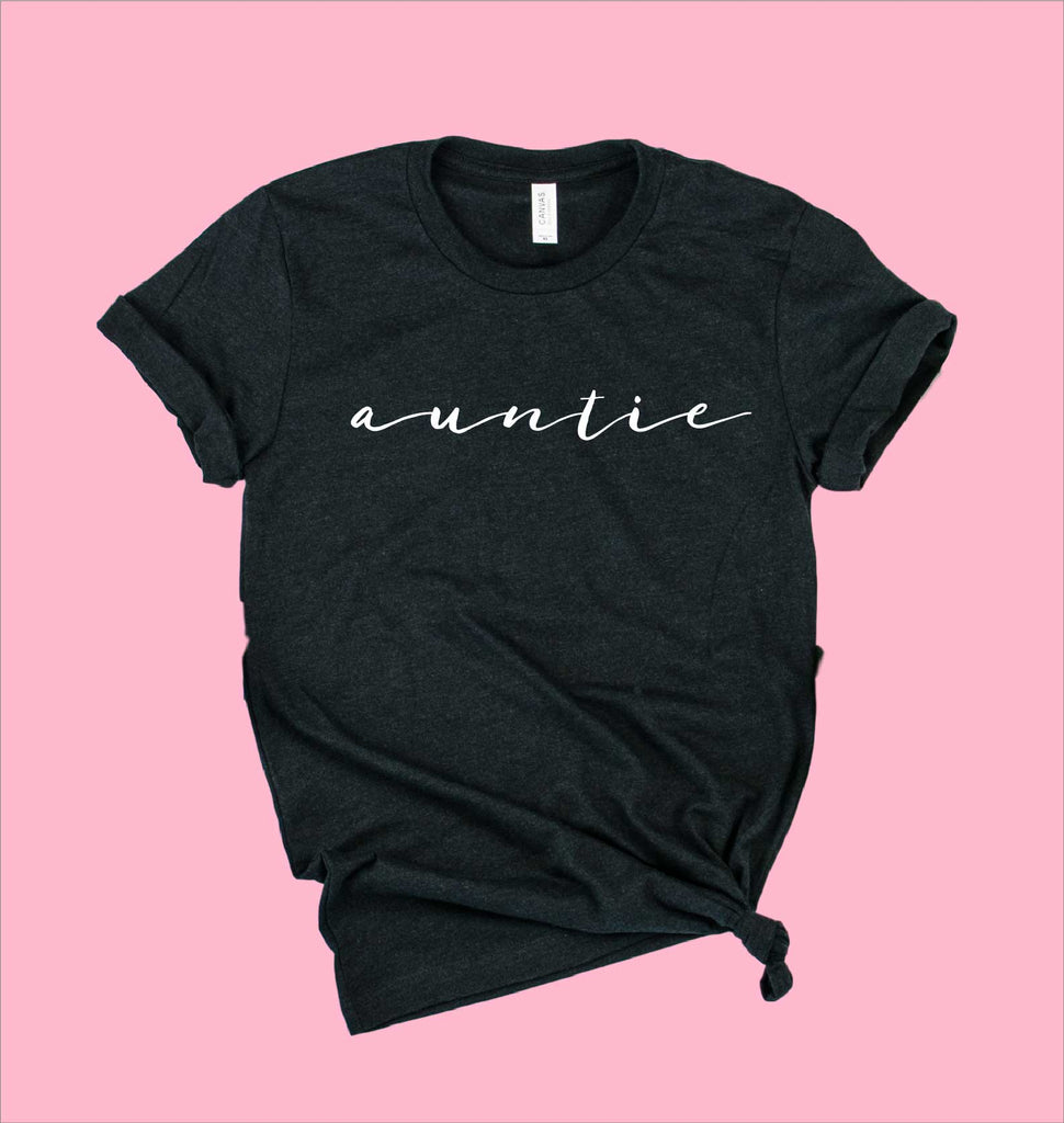 Auntie Shirt | Aunt Shirts | Unisex Crew freeshipping - BirchBearCo
