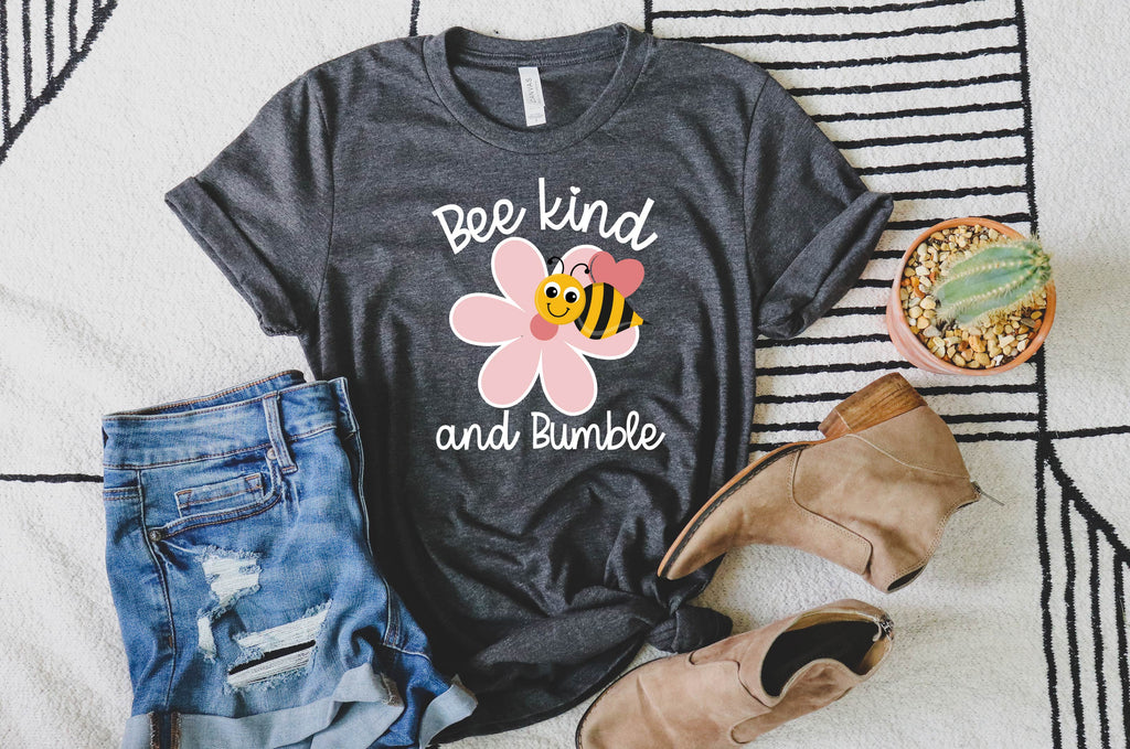 Bee Kind And Bumble Shirt | Unisex Crew freeshipping - BirchBearCo