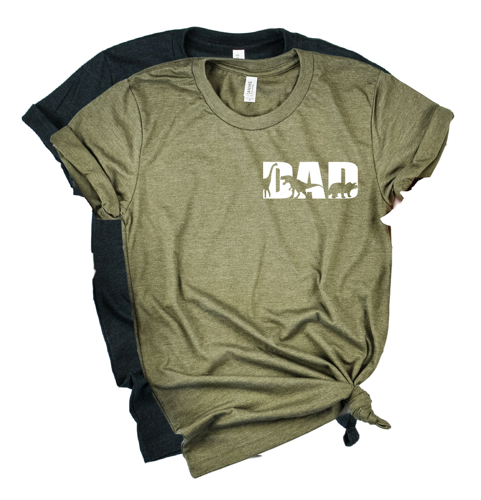 Dino Dad Shirt | Mens Shirt | Dad Shirt | Husband Shirt freeshipping - BirchBearCo