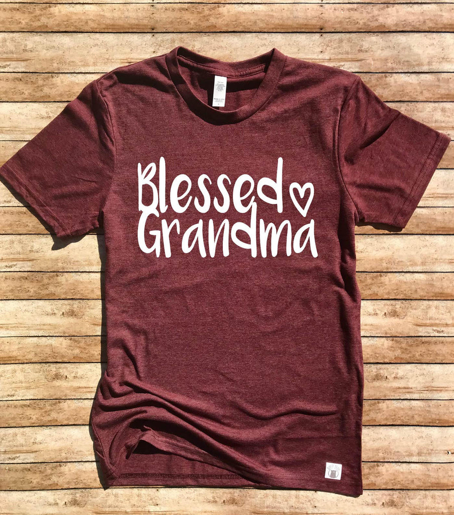 Blessed Grandma T Shirt freeshipping - BirchBearCo