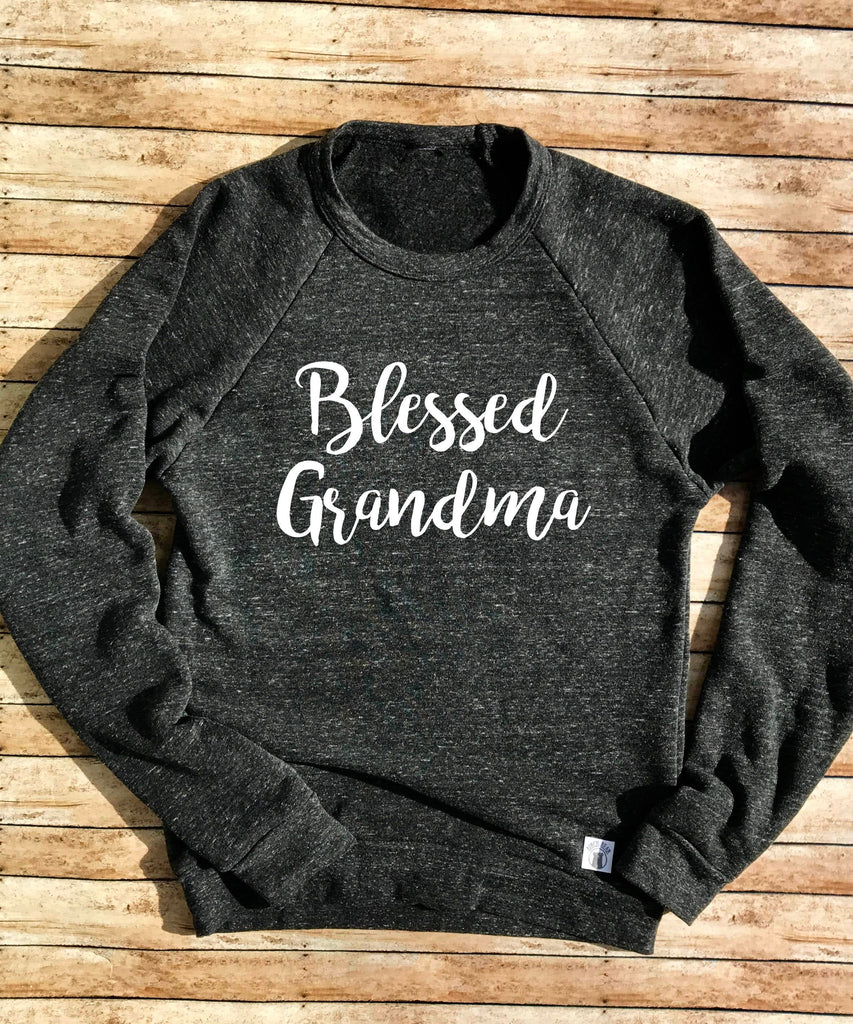 Blessed Grandma Sweatshirt - Blessed Grandma Sweatshirt - Gift For Grandma freeshipping - BirchBearCo