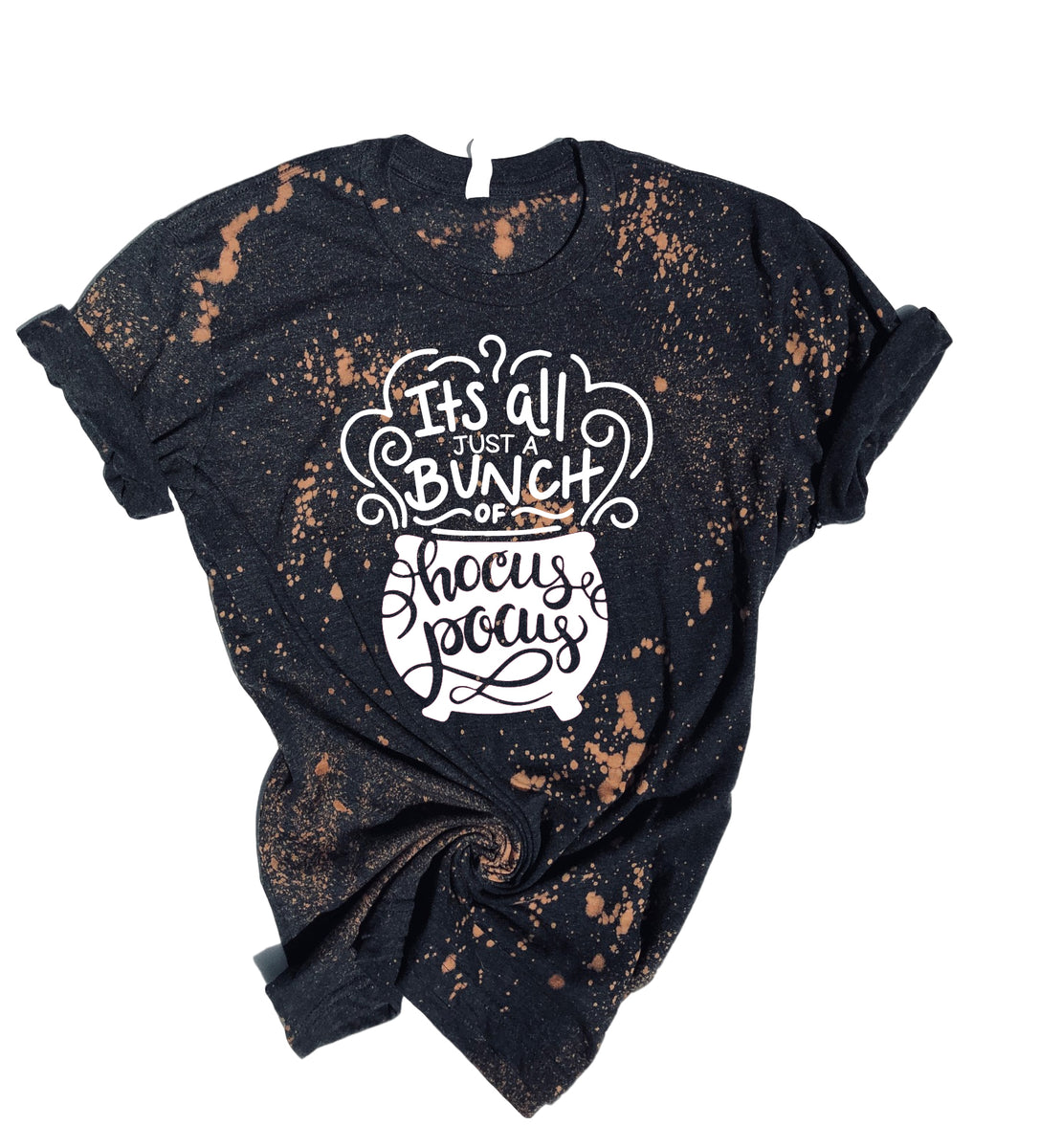 Hocus Pocus Bleached Shirt Prime - Jolly Family Gifts