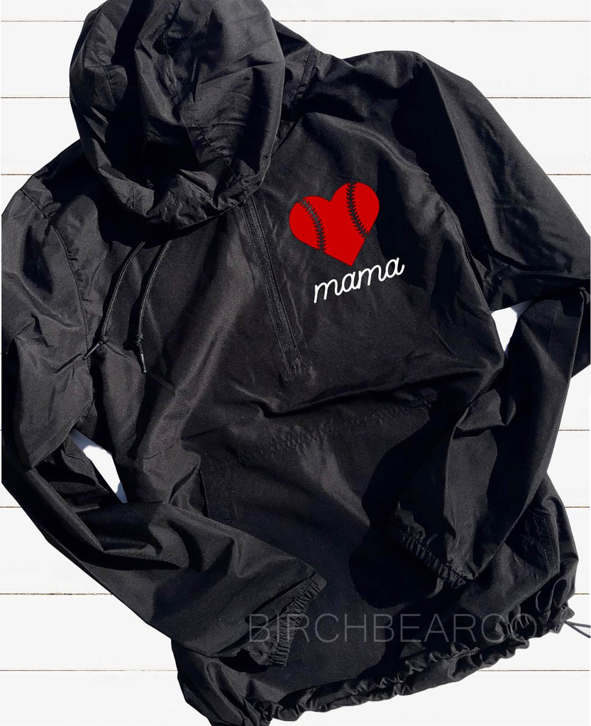 Baseball Mama Unisex Light Weight Windbreaker Jacket freeshipping - BirchBearCo