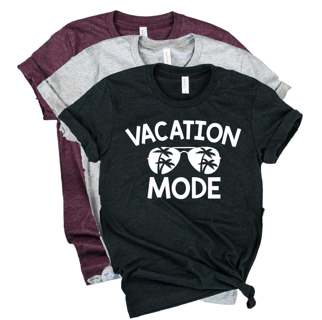 Vacation Mode Shirt | Vacation Shirt | Unisex Crew freeshipping - BirchBearCo