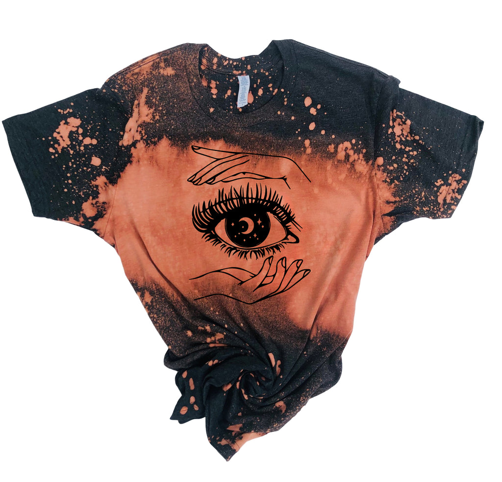 Witch Shirt | Halloween Bleached Out Tee | Unisex Crew freeshipping - BirchBearCo