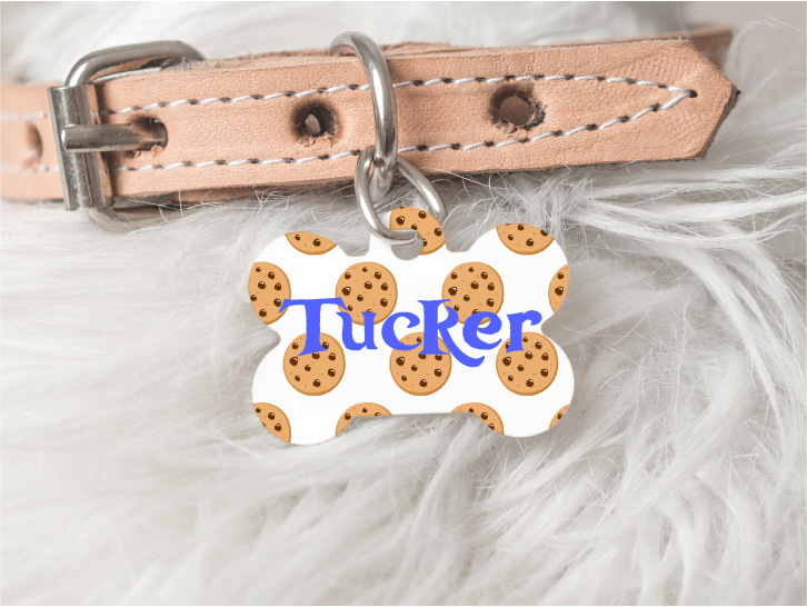 Cookie Personalized Pet Tag 29 freeshipping - BirchBearCo