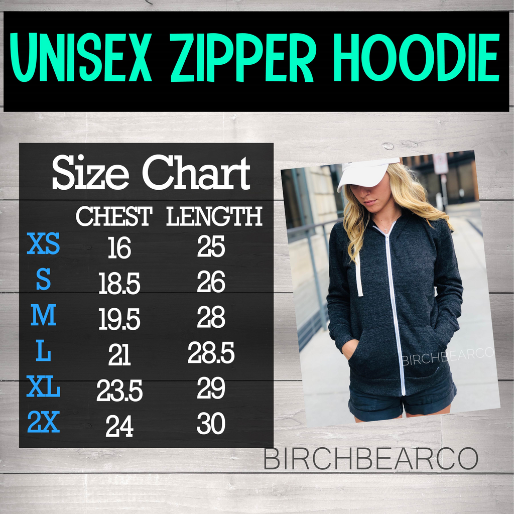 Triblend Unisex Fleece Zipper Hoodie - Wife Mom Nurse Hoodie - Nurse Hoodie - Funny Sweatshirt - Wife Shirt - Nurse Shirt - Mom Shirt freeshipping - BirchBearCo