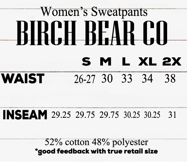 Mama Bear Graphic Women's Soft Washed Sweatpants freeshipping - BirchBearCo