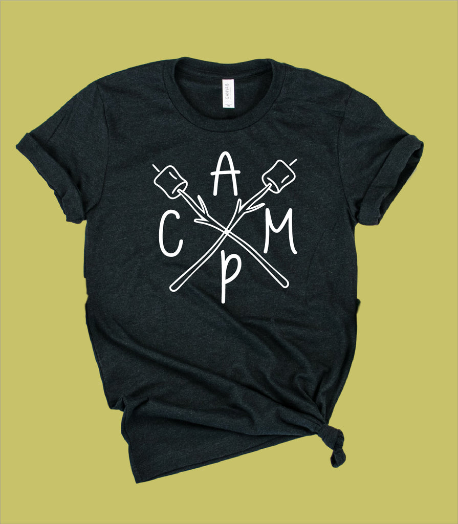 Camping Smores Shirt | Unisex Crew freeshipping - BirchBearCo