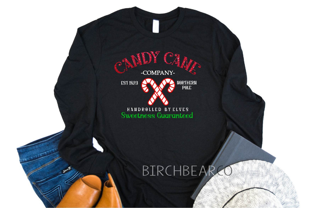Candy Cane Company Christmas Long Sleeve Shirt freeshipping - BirchBearCo