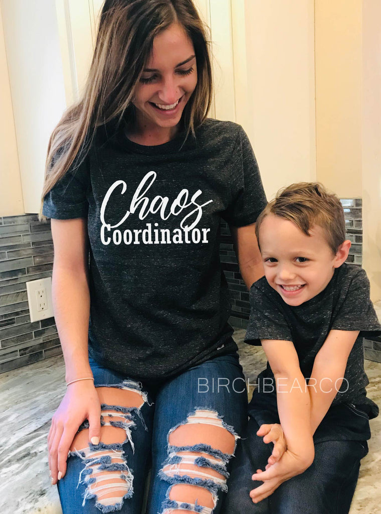 Chaos Coordinator Shirt - Mom Shirts - Unisex Crew freeshipping - BirchBearCo