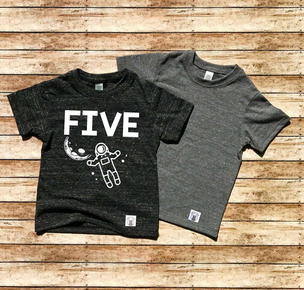 5th Birthday Shirt - Space Shirt freeshipping - BirchBearCo