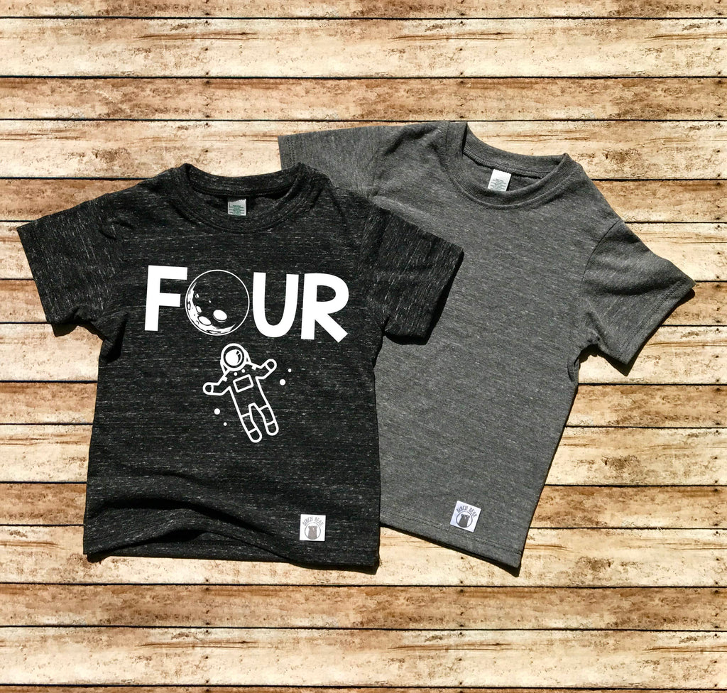 4th Birthday Shirt - Space Shirt freeshipping - BirchBearCo