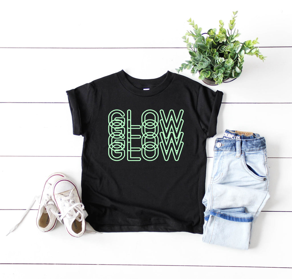 Glow Glow Glow Shirt  | Kids Glow In The Dark Shirt freeshipping - BirchBearCo