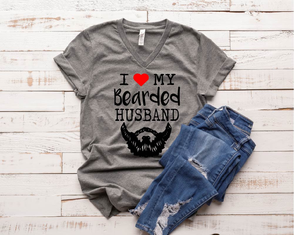 I Love My Bearded Husband Shirt freeshipping - BirchBearCo