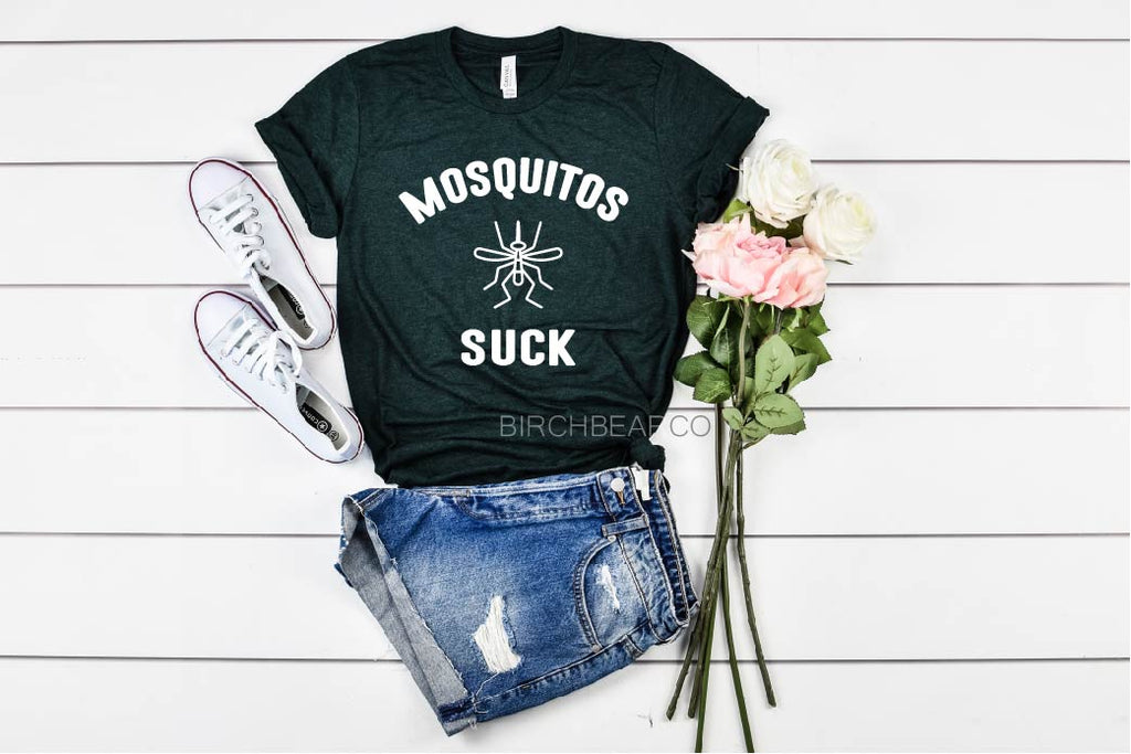 Mosquitos Suck Funny Camping Shirt freeshipping - BirchBearCo