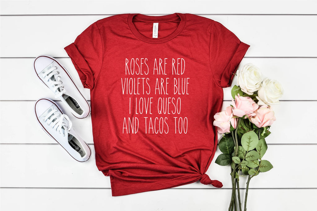 Roses Are Red Violets Are Blue Valentines Shirt | Unisex Shirt freeshipping - BirchBearCo