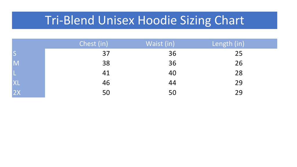Blank Hoodie With Bottom Logo | Unisex Triblend Hoodie freeshipping - BirchBearCo
