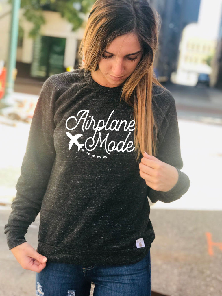 Airplane Mode Sweatshirt | Vacation Sweatshirt freeshipping - BirchBearCo