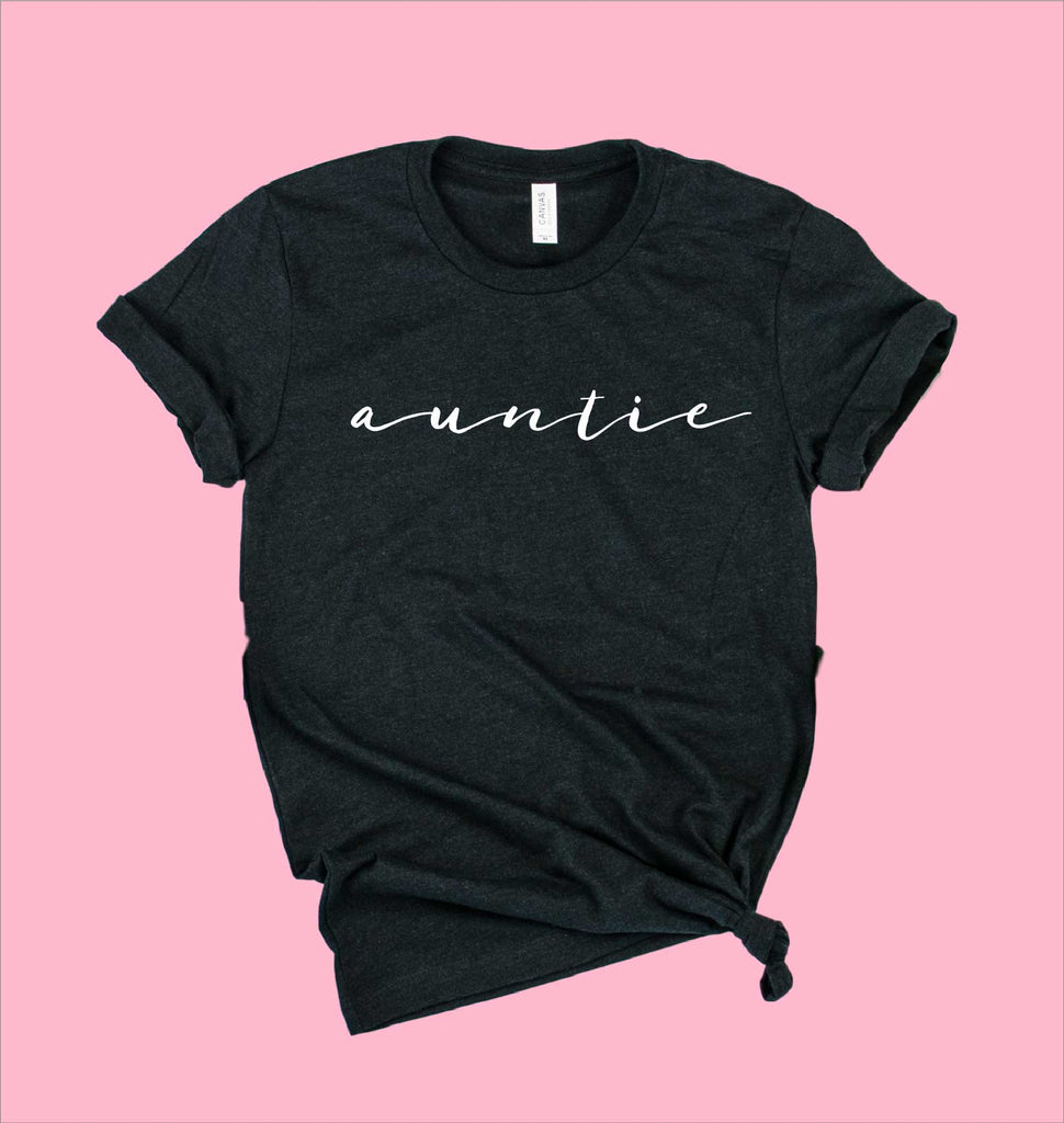 Auntie Shirt | Aunt Shirts | Unisex Crew freeshipping - BirchBearCo