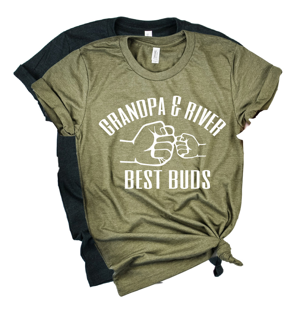 Custom Best Buds Shirt | Fathers Day Gift | Gift For Men freeshipping - BirchBearCo