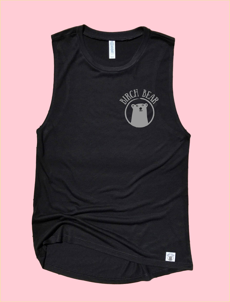 Birch Bear Logo | Womens Yoga Tank freeshipping - BirchBearCo