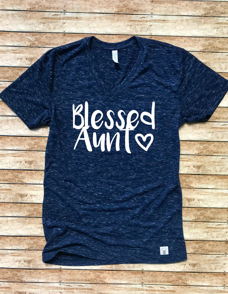 Blessed Aunt Shirt freeshipping - BirchBearCo