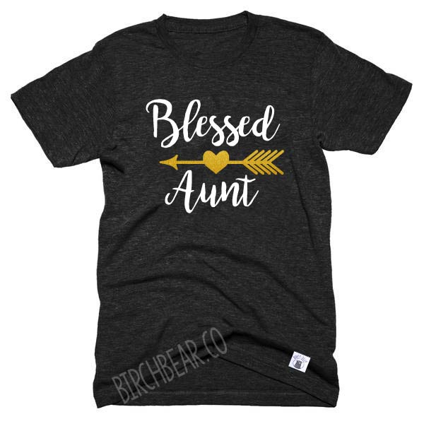 Aunt Shirt - Blessed Aunt Shirt freeshipping - BirchBearCo