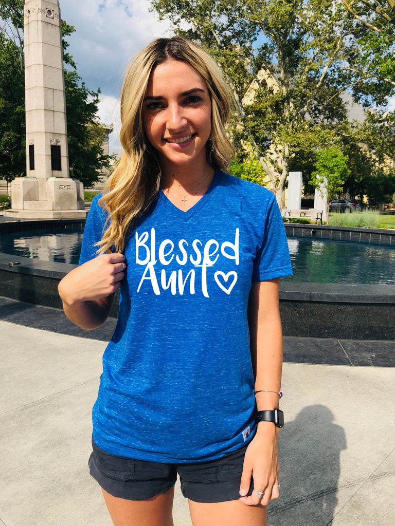 Blessed Aunt Shirt freeshipping - BirchBearCo