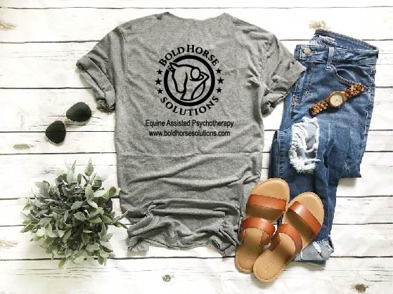 Reserved Listing Bold Horse Solutions Shirt | Unisex Crew freeshipping - BirchBearCo