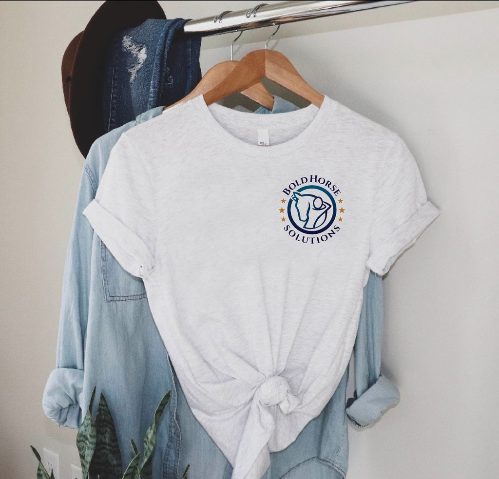 Reserved Listing Bold Horse Solutions Shirt | Unisex Crew freeshipping - BirchBearCo