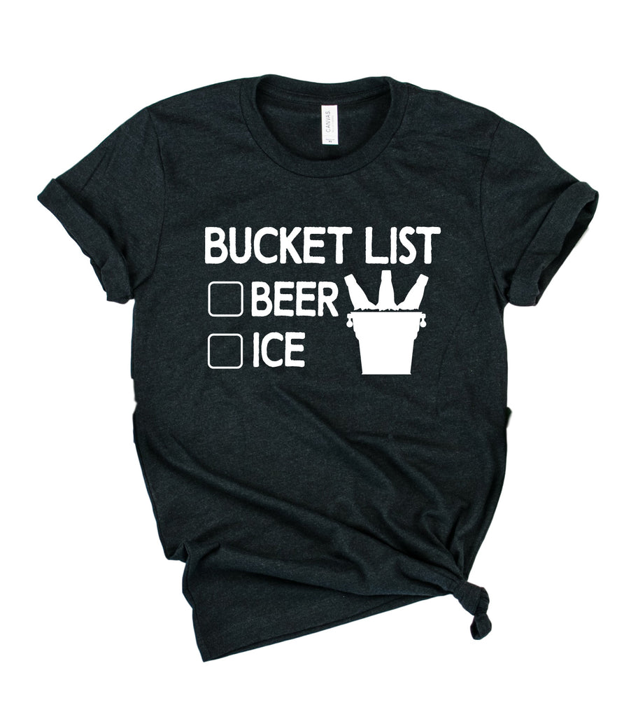 Bucket List Shirt | Mens Shirt | Dad Shirt | Husband Shirt freeshipping - BirchBearCo