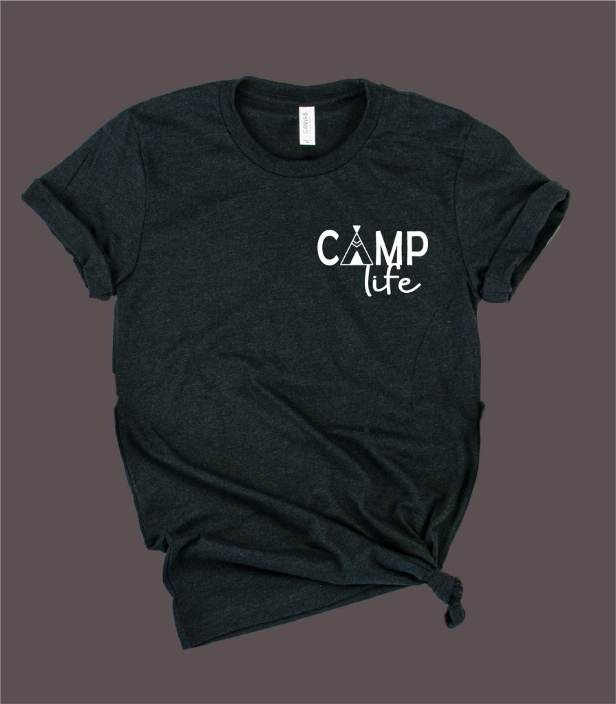 Camp Life Shirt | Camping Shirt | Unisex Crew freeshipping - BirchBearCo