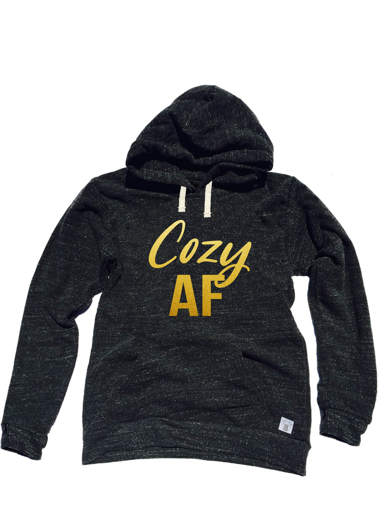 Cozy AF Hoodie - Weekend Hoodie - Funny Sweatshirt freeshipping - BirchBearCo