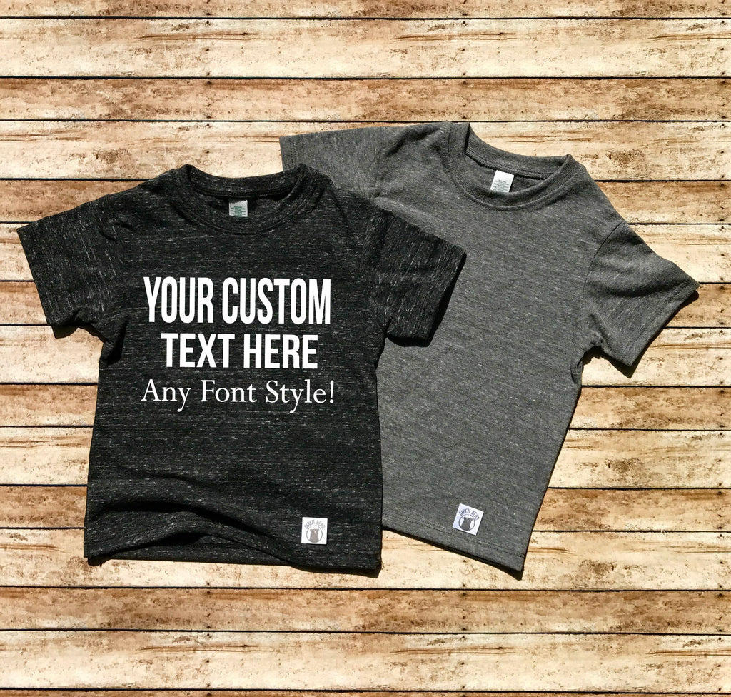 Baby and Toddler Youth Custom Shirt freeshipping - BirchBearCo