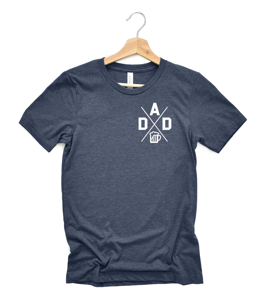 Dad Beer Logo Shirt | Mens Shirt | Dad Shirt | Husband Shirt freeshipping - BirchBearCo