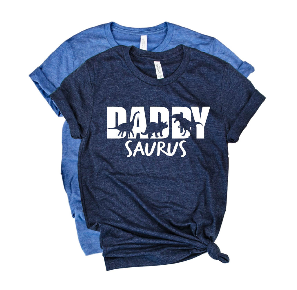 Daddy Saurus Dino Shirt | Unisex Crew freeshipping - BirchBearCo