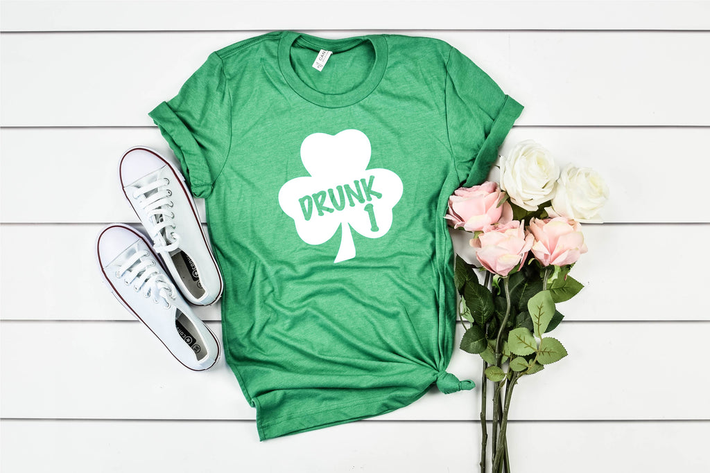 Custom Drunk 1 2 etc - St Patrick's Day Shirt freeshipping - BirchBearCo