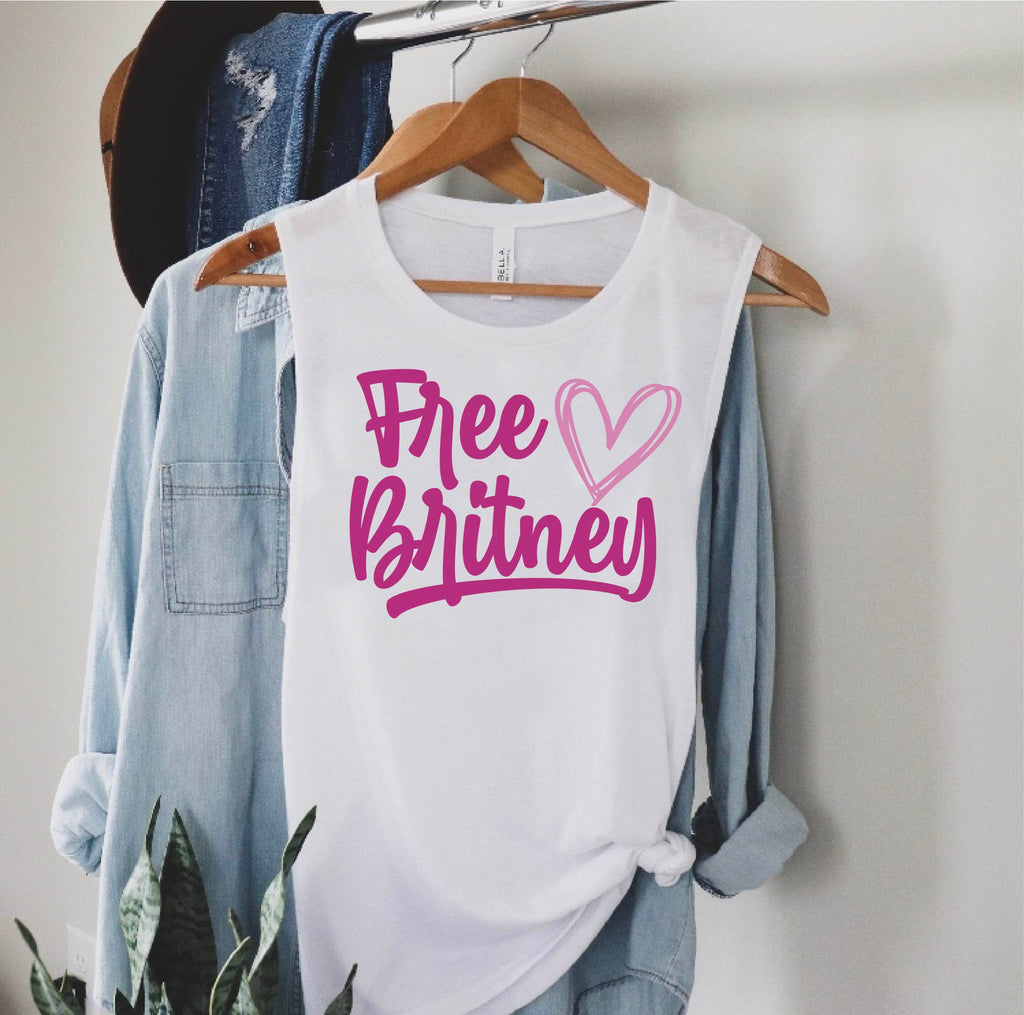 Free Britney Shirt | Womens Yoga Tank freeshipping - BirchBearCo