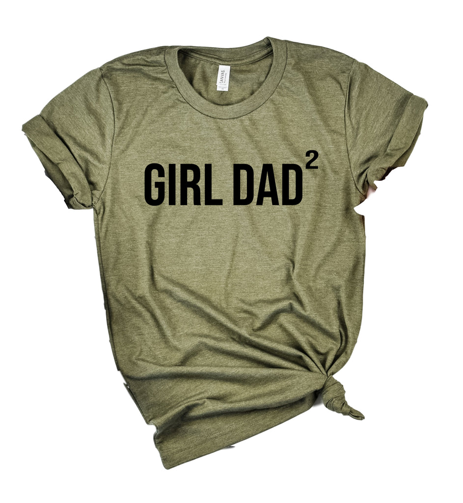Girl Dad Shirt Custom Dad Shirt | Unisex Crew freeshipping - BirchBearCo