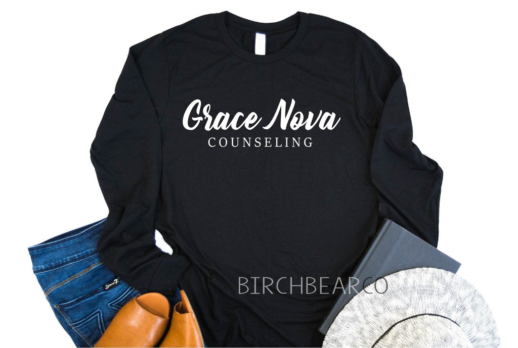 Grace Nova Counseling Shirt - Unisex Long Sleeve freeshipping - BirchBearCo