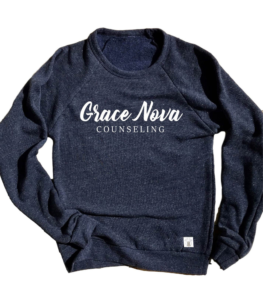 Grace Nova Counseling Sweatshirt | Unisex Triblend Sweatshirt freeshipping - BirchBearCo