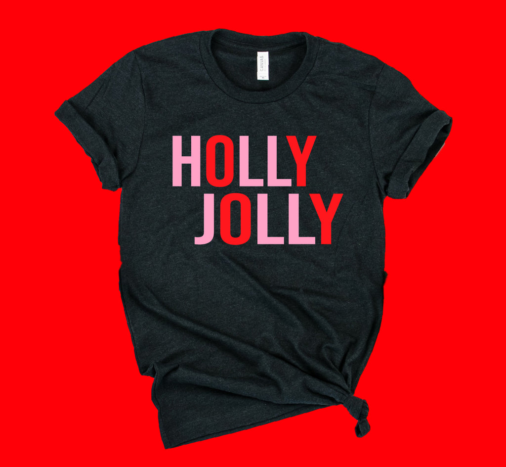 Holly Jolly Shirt | Christmas Shirt | Unisex Shirt freeshipping - BirchBearCo