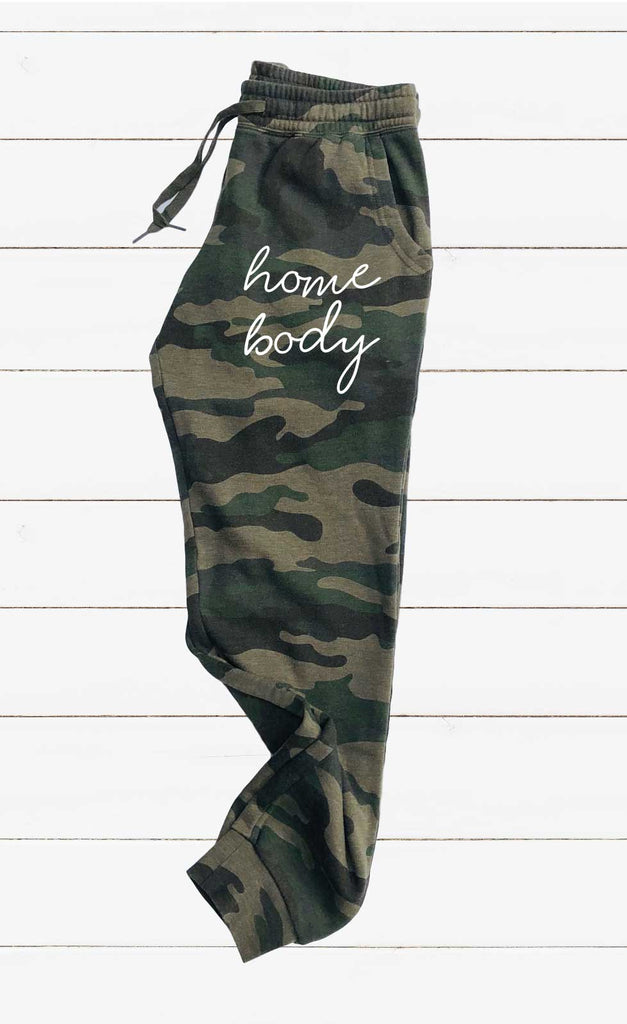 Home Body Graphic Women's Soft Washed Sweatpants freeshipping - BirchBearCo