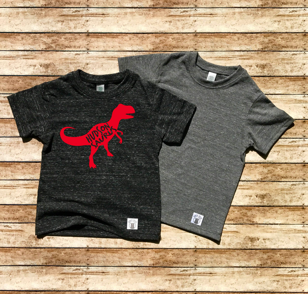Dinosaur Shirt RED Shirt freeshipping - BirchBearCo