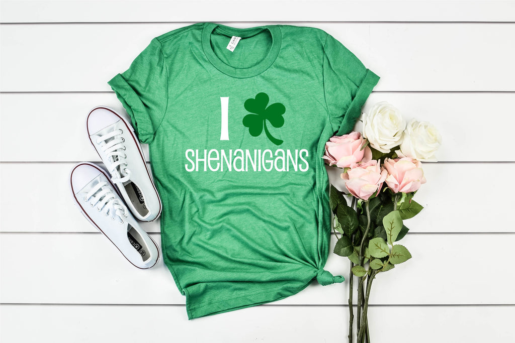 I Love Shenanigans - St Patrick's Day Shirt freeshipping - BirchBearCo