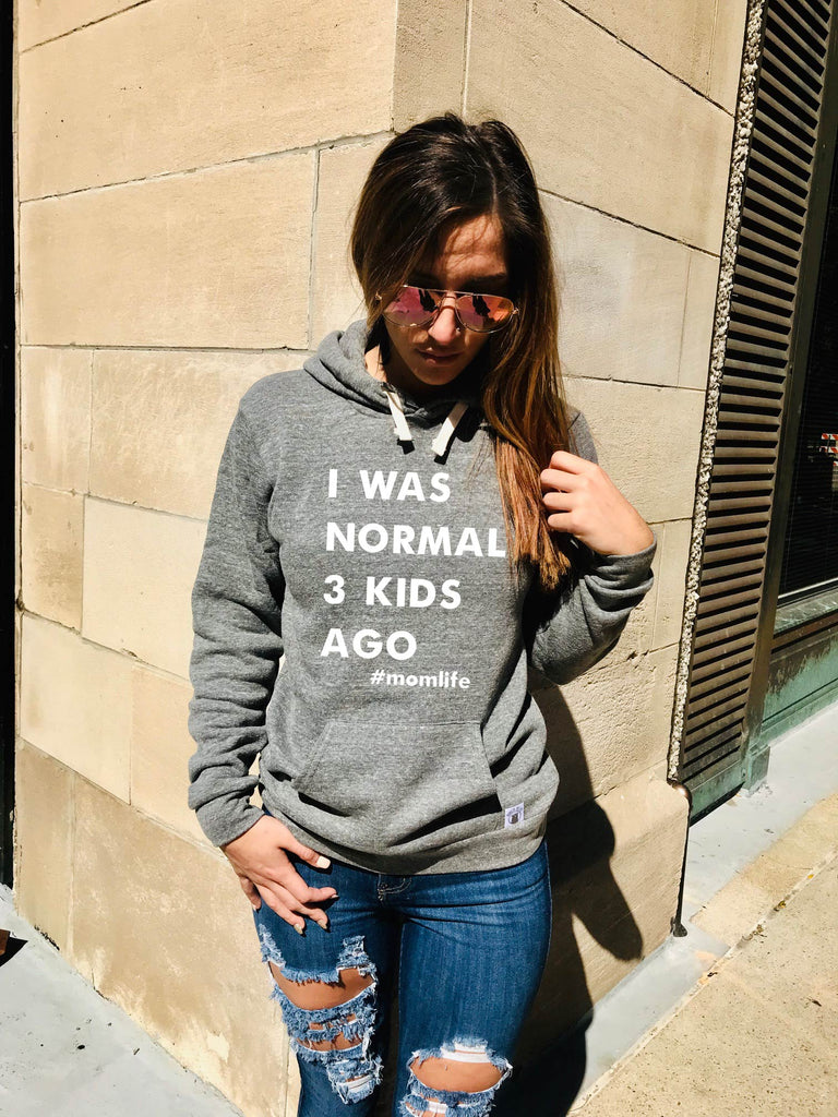 I Was Normal 3 Kids Ago Sweatshirt Shirt freeshipping - BirchBearCo