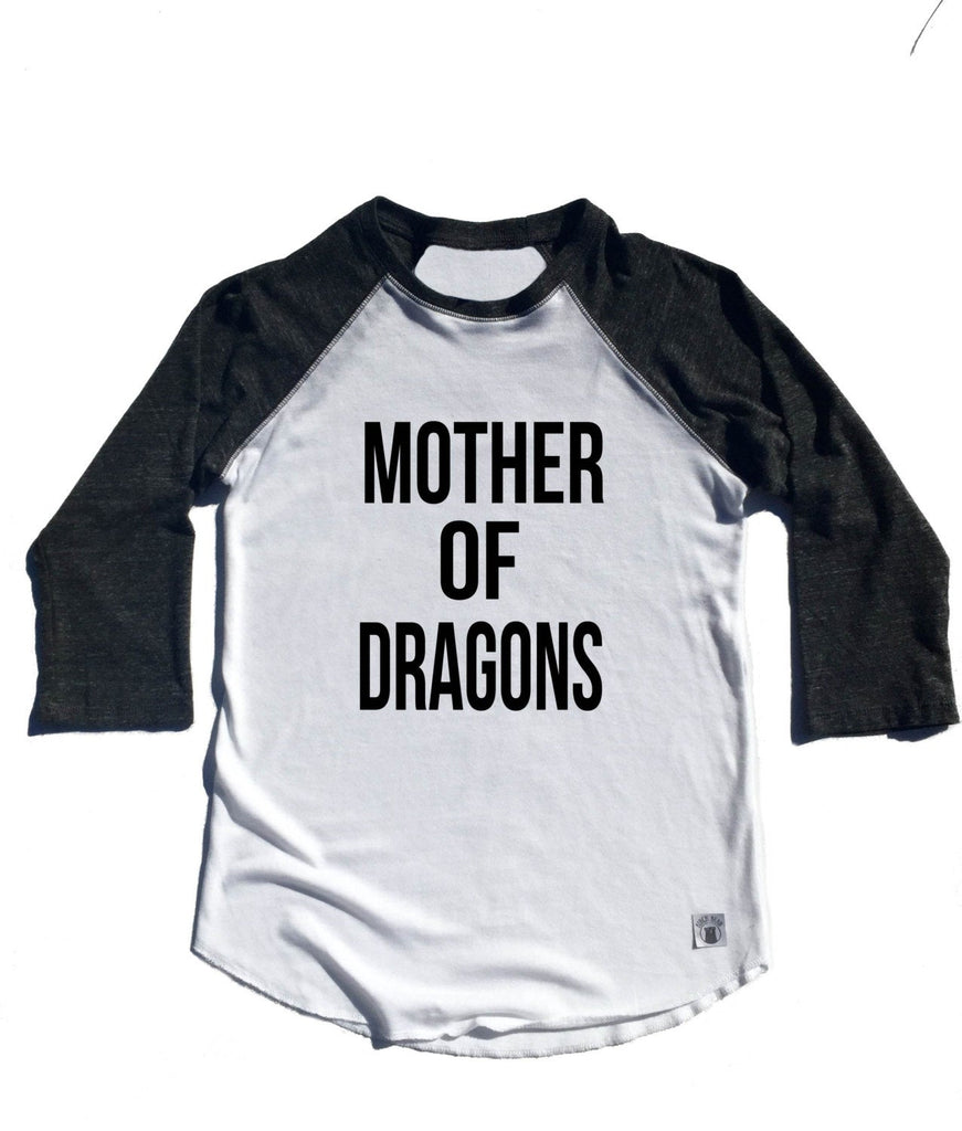 Unisex Baseball Tri-Blend T-Shirt Mother Of Dragons freeshipping - BirchBearCo