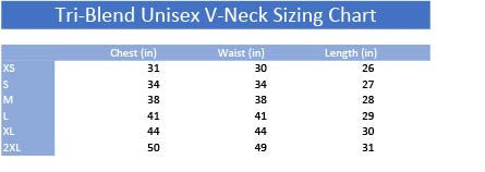 Unisex Tri-Blend V-Neck T-Shirts Kinda Care Kinda Don't freeshipping - BirchBearCo