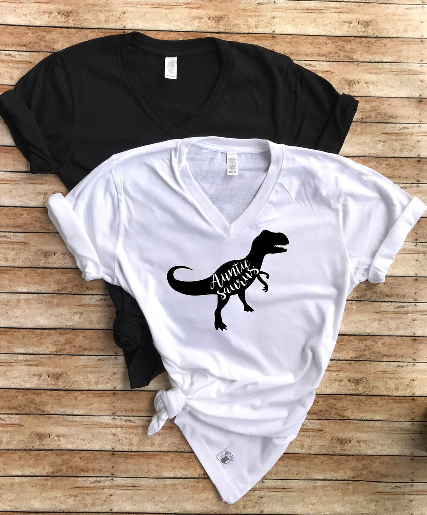 Auntie Saurus T Shirt freeshipping - BirchBearCo
